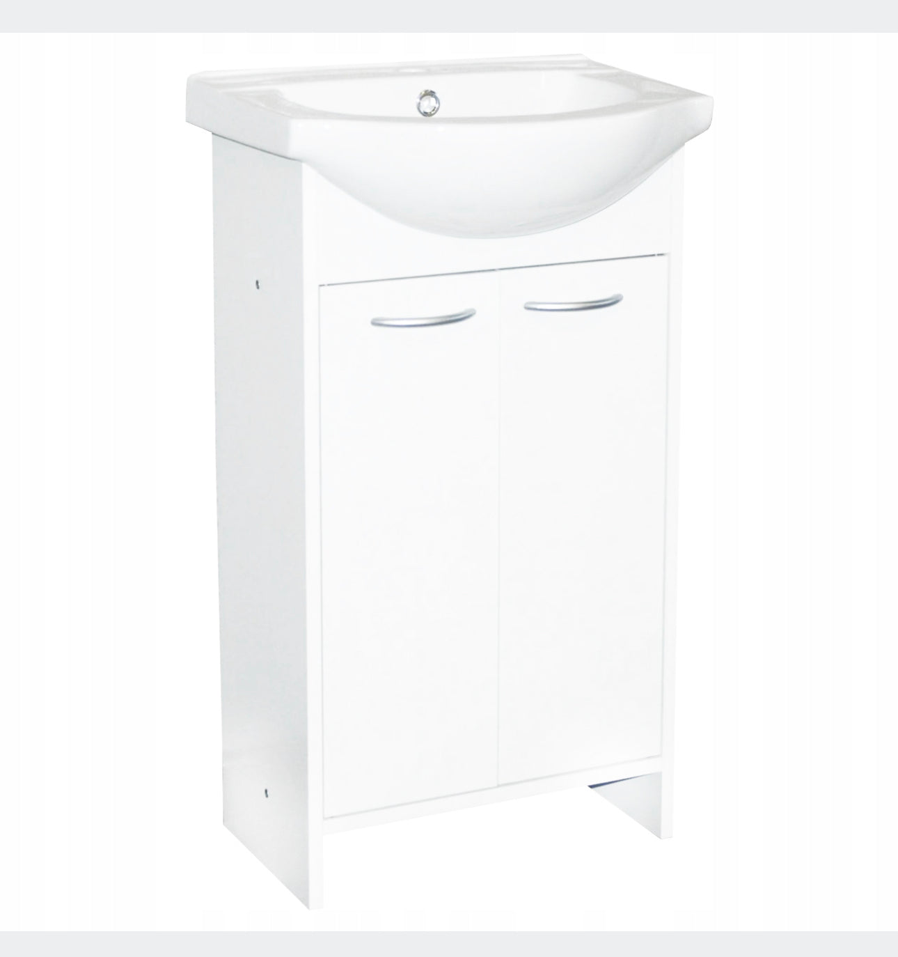 All in one set washbasin+cabinet+tap+siphon