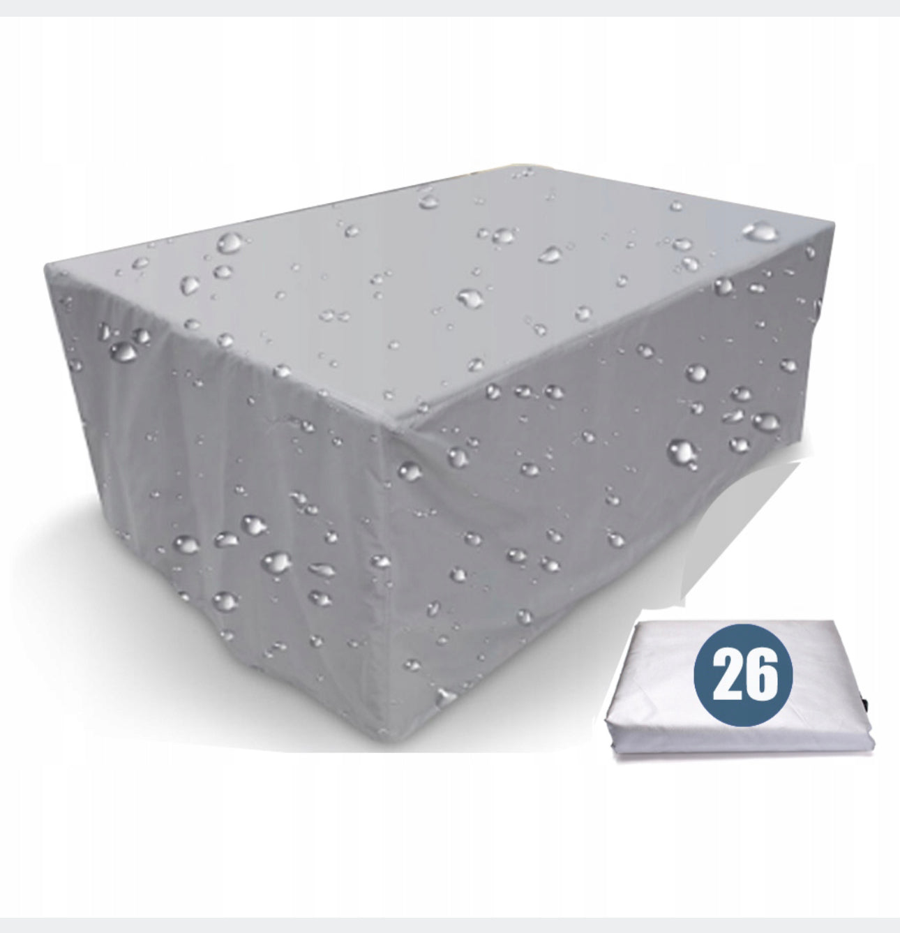 Garden cover 255 x 130 x 80 cm
