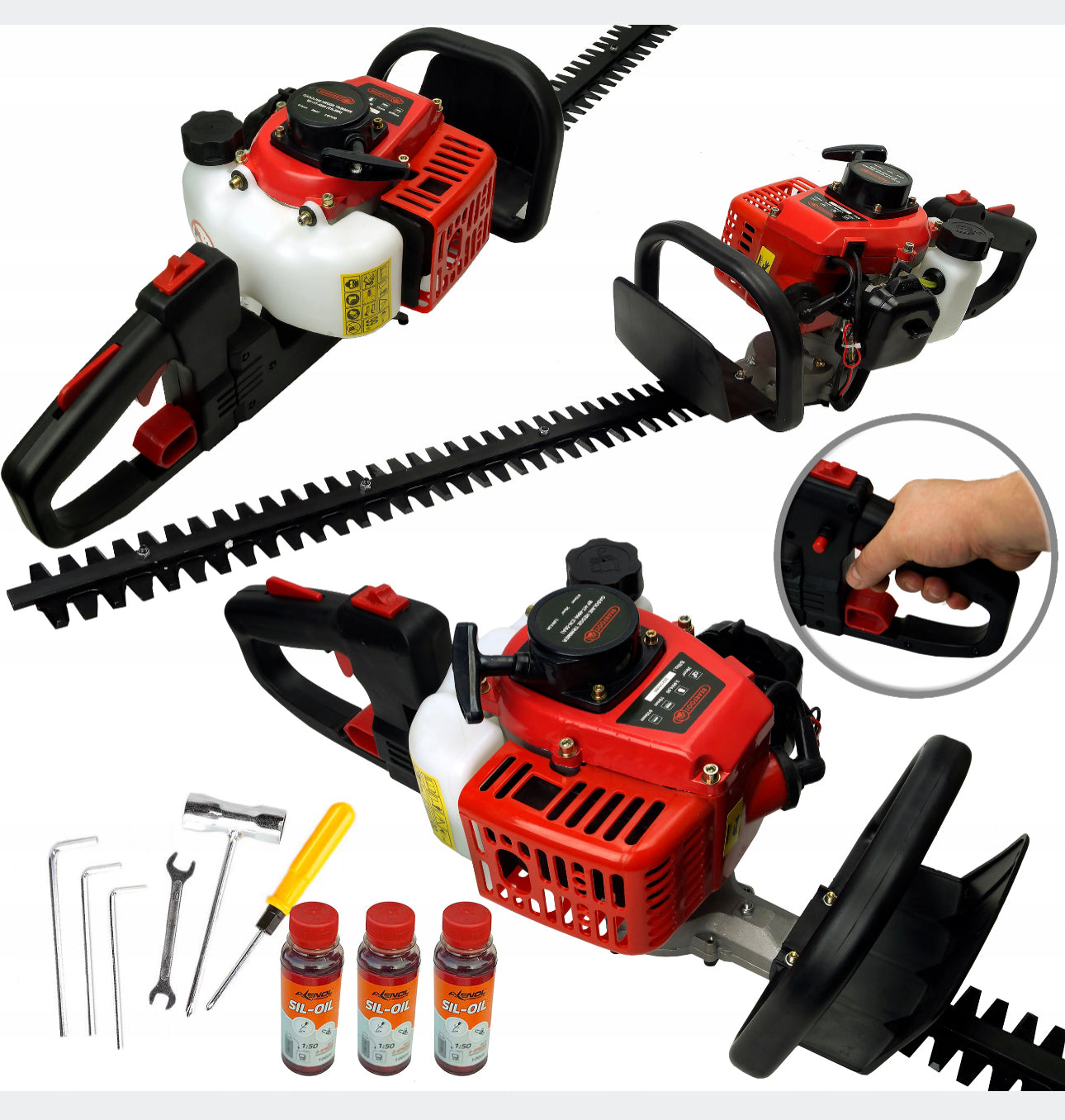 GARDEN HEDGE SHEARS, petrol