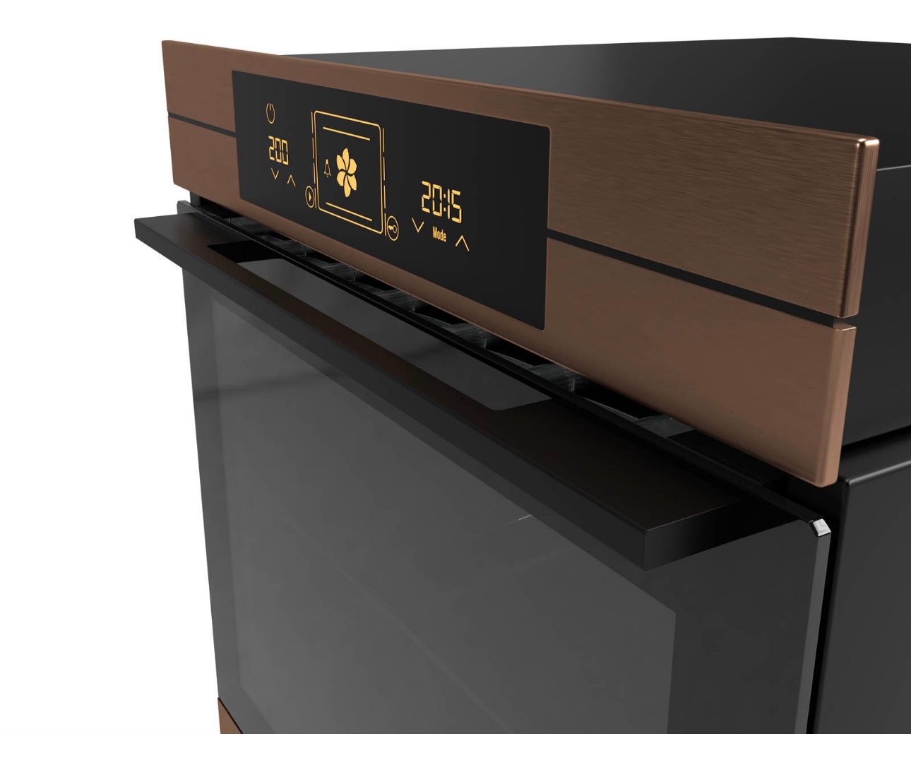 Built-in copper oven