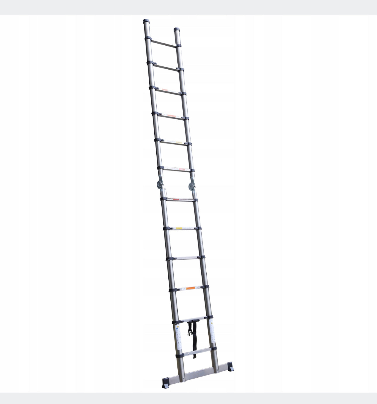 3.8m TELESCOPIC LADDER, REINFORCED