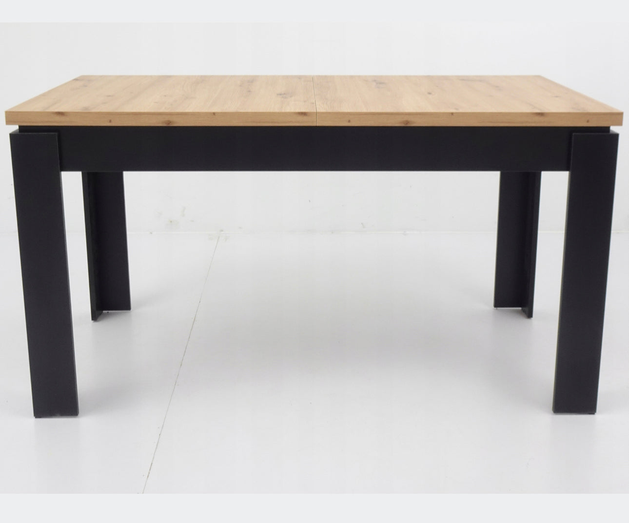 Complete table rectangular 140 x 80 cm chairs 8 pieces