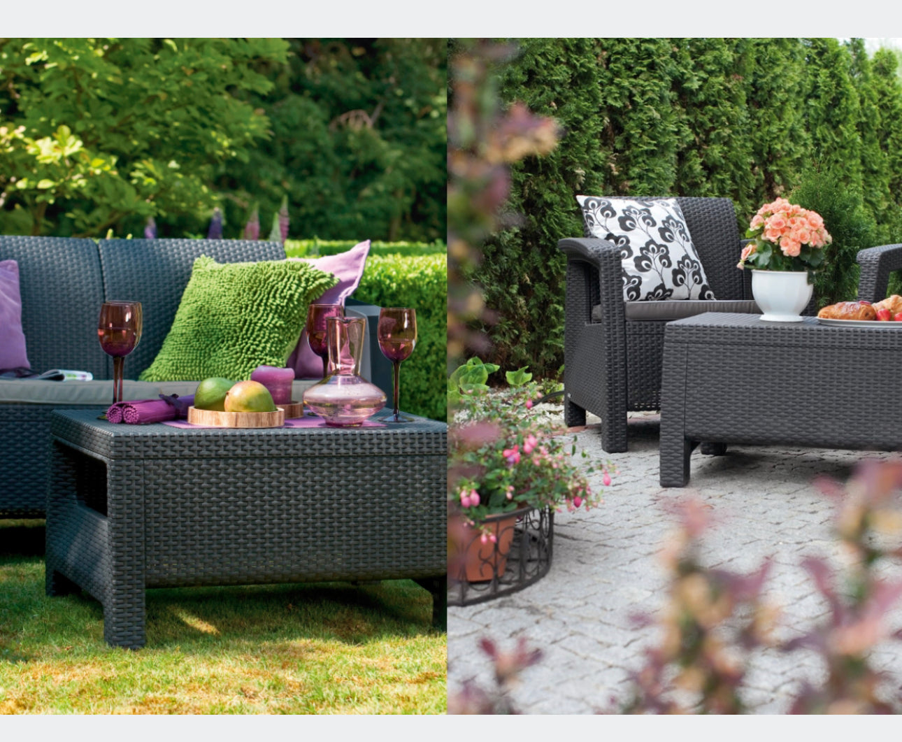 Garden furniture set