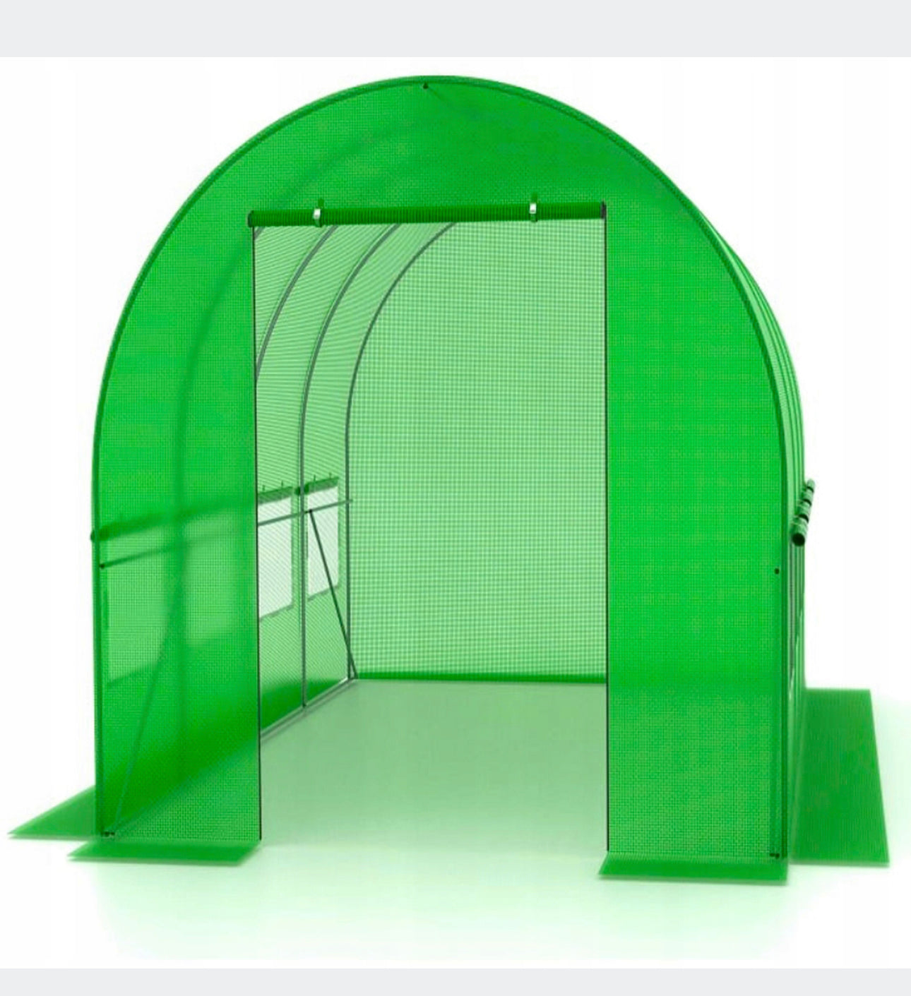 Polytunnel 6 m² 300 x 200 cm green