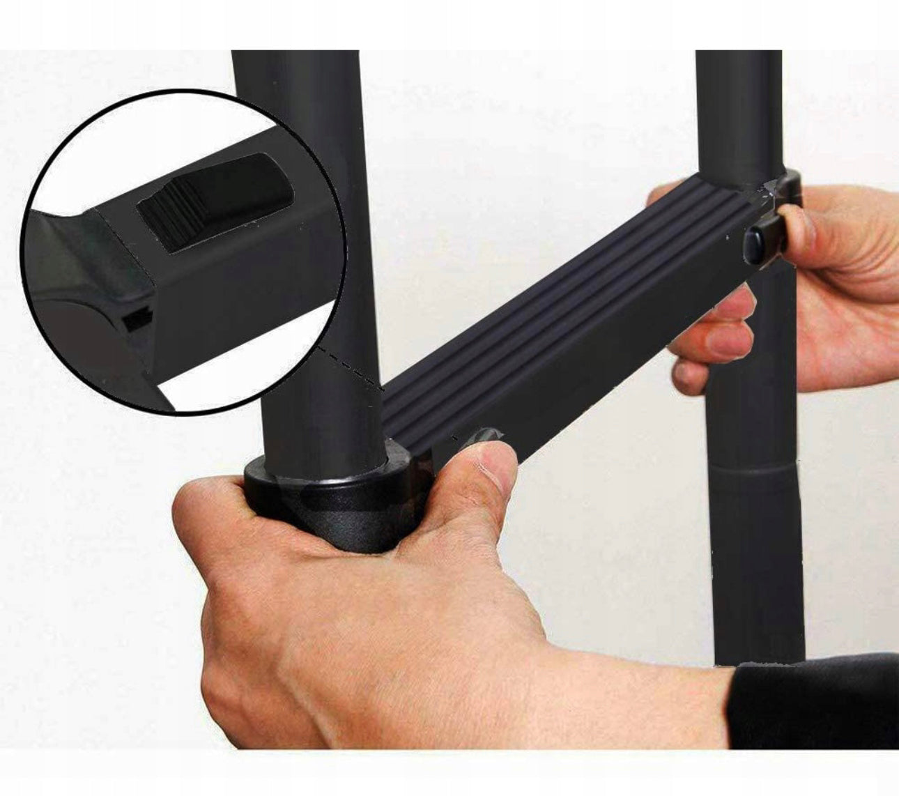 6.2 m Foldable TELESCOPIC LADDER Aluminum NEW