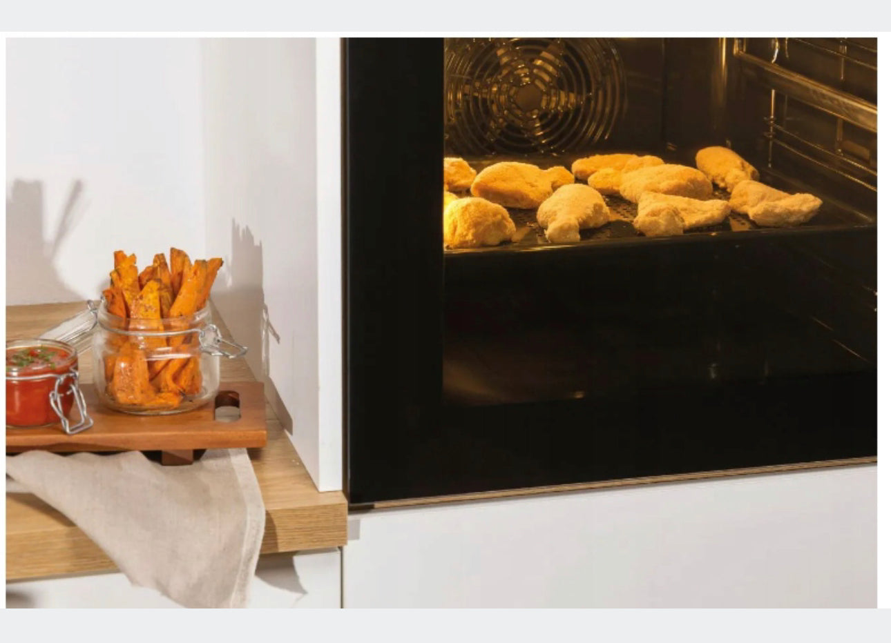 Set  Oven Retro Gas Hob 60cm