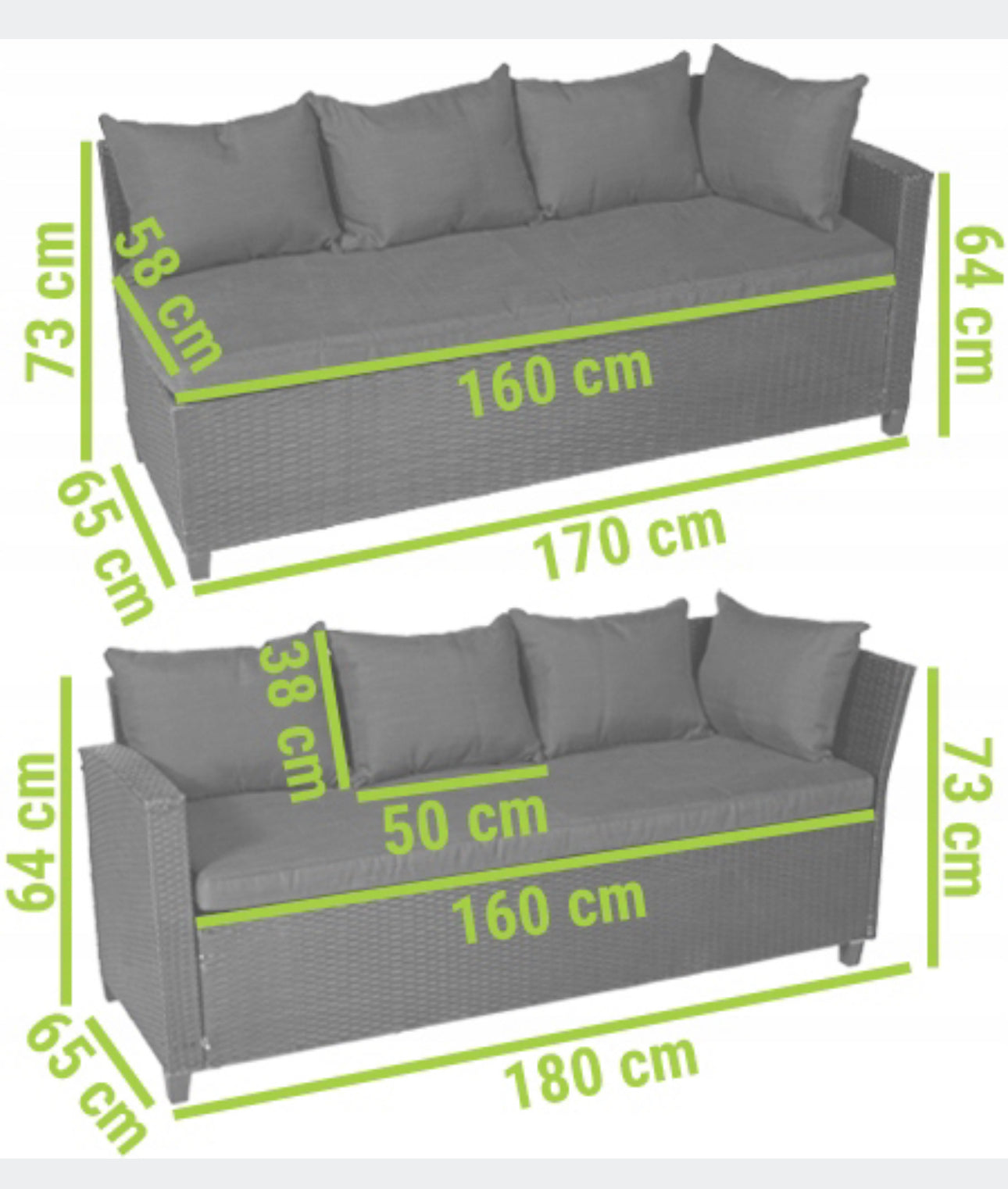 Garden furniture set