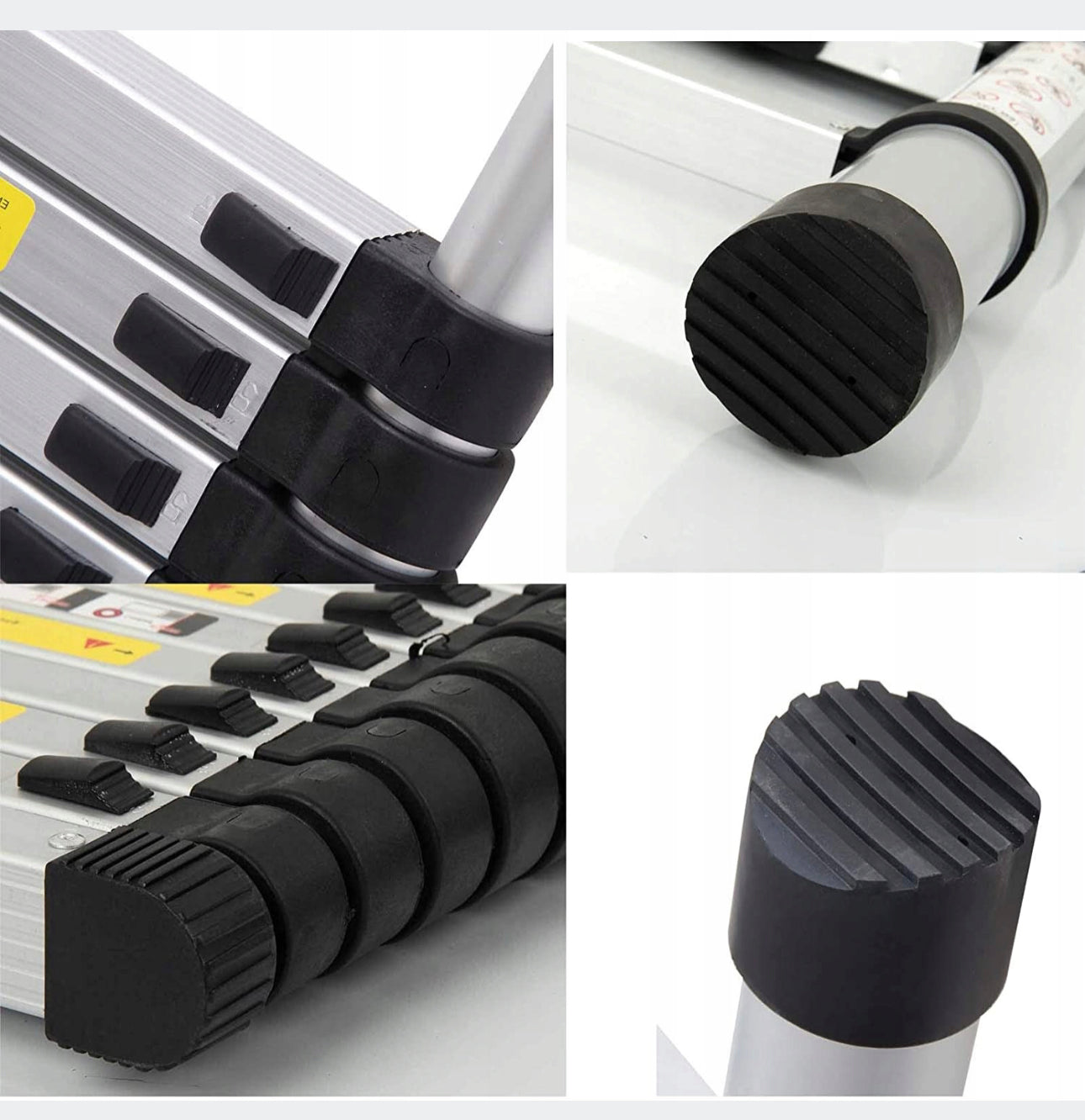 4,4m Folding TELESCOPIC LADDER Aluminum