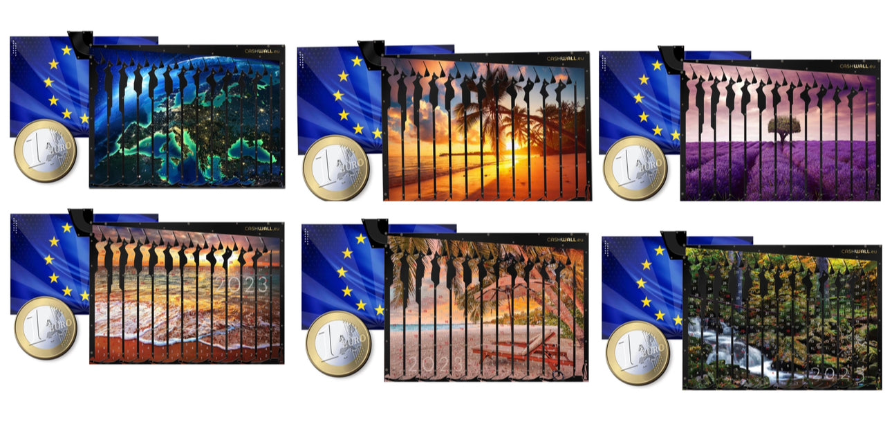 Cash wall moneybox