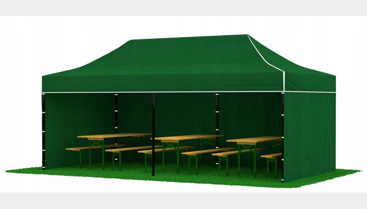 Gazebo 3 x 6 m Party Tent Outdoor Canopy