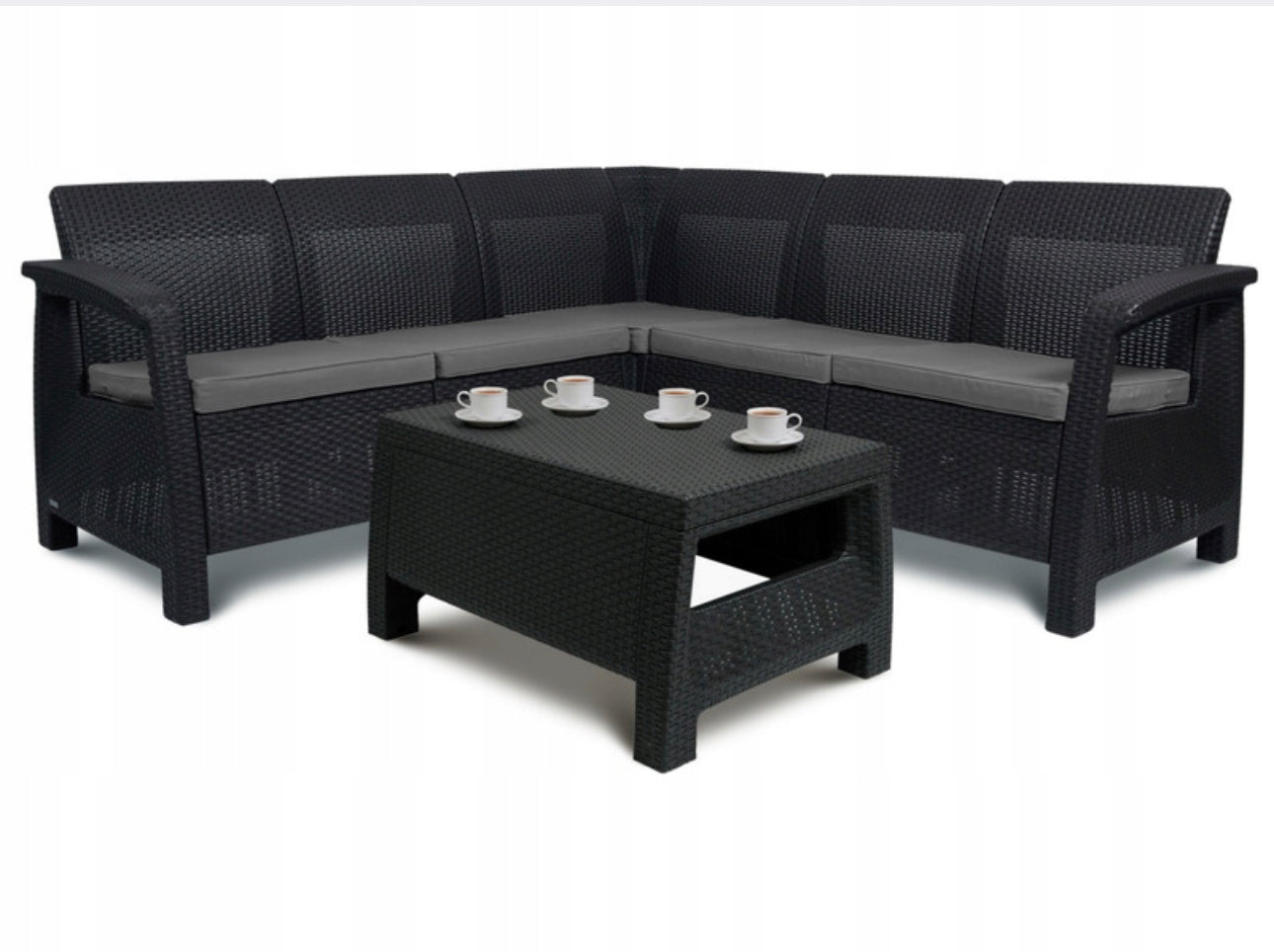 Corner furniture for the garden