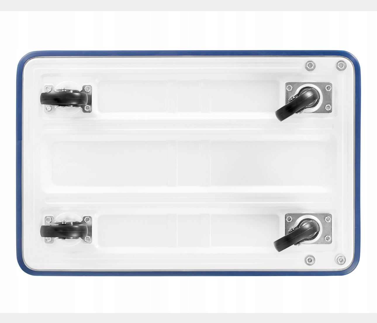 warehouse transport platform trolley