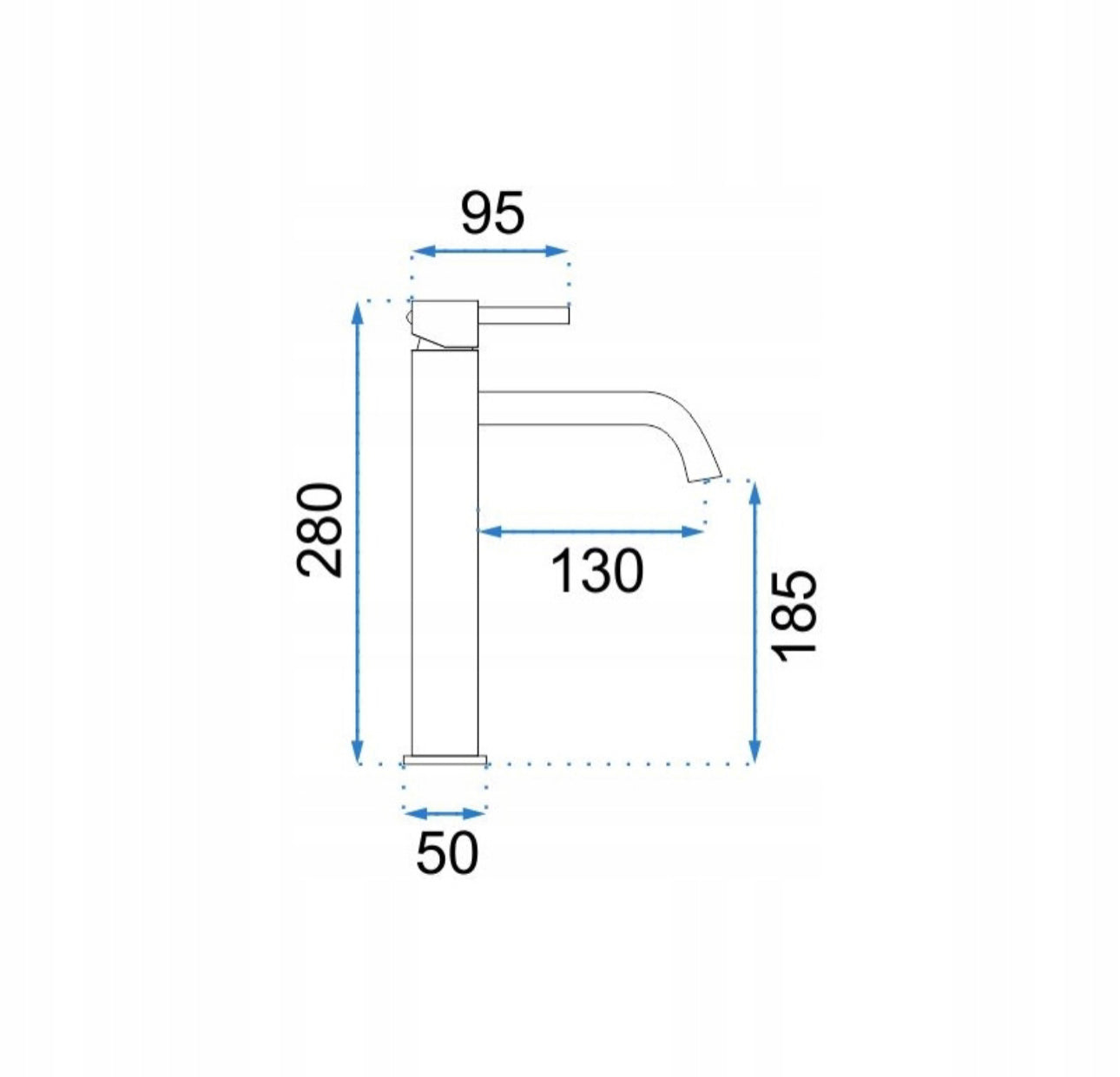 All in one set washbasin+tap+plug