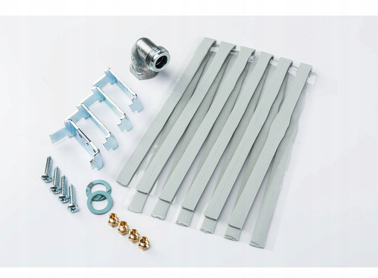 Silver gas hob