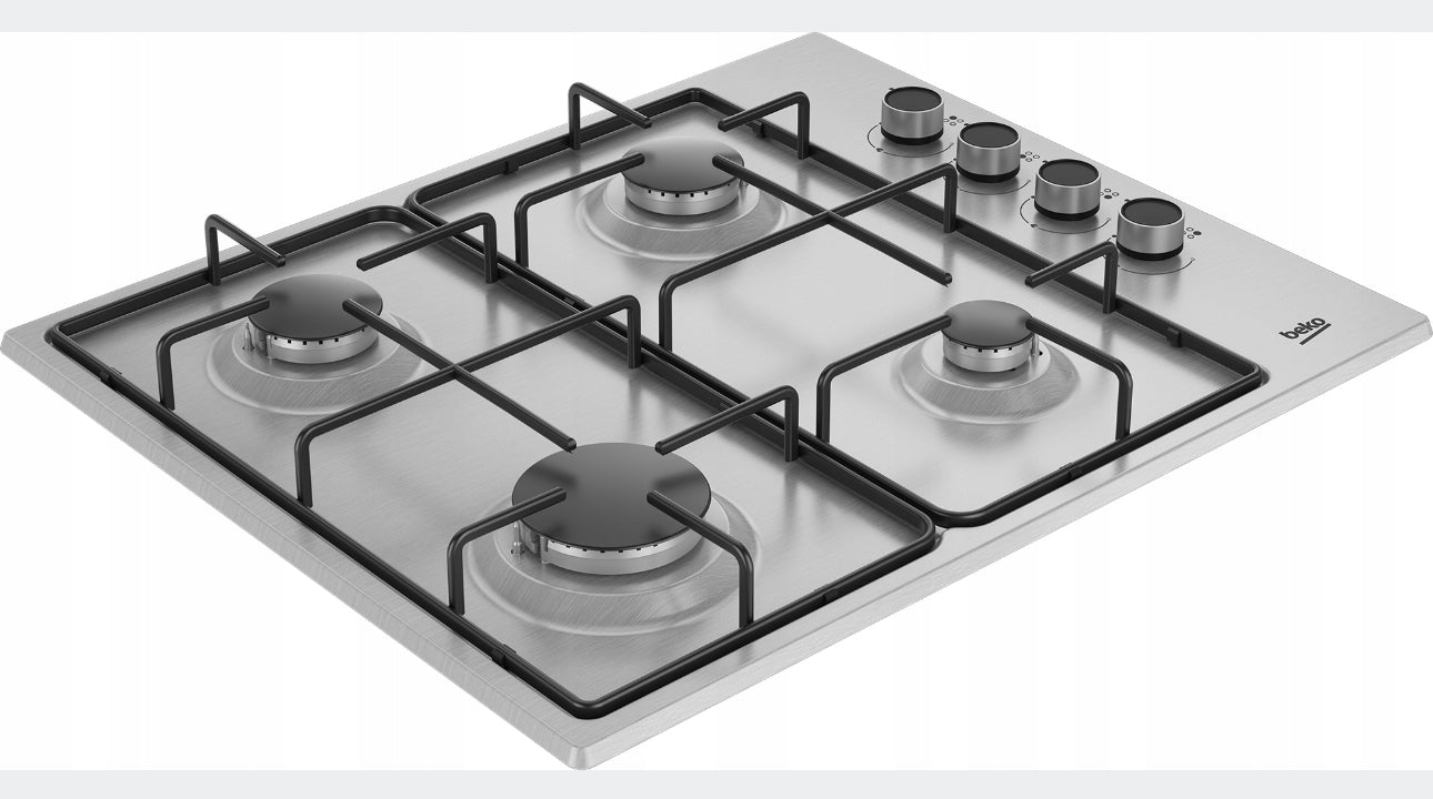 Beko INOX gas hob