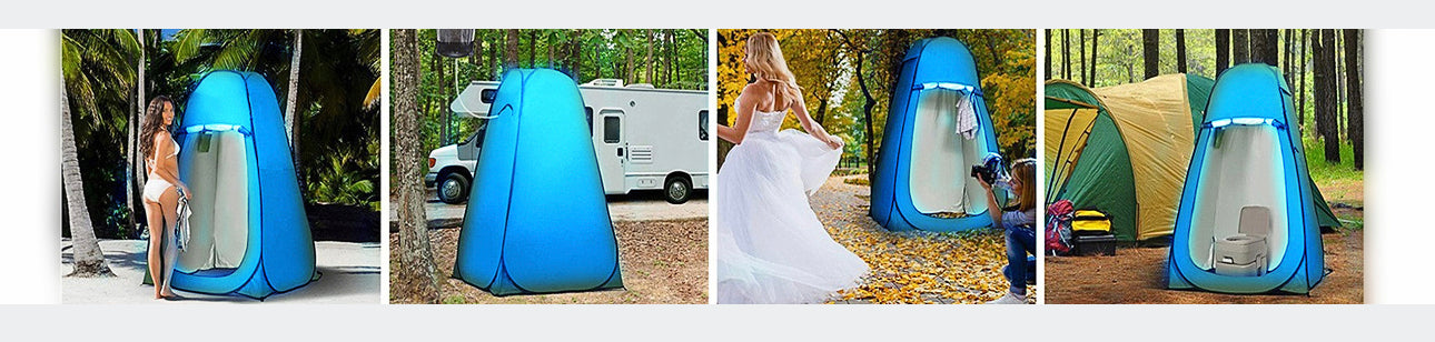 Tent . Changing room. Portable Toilet.
