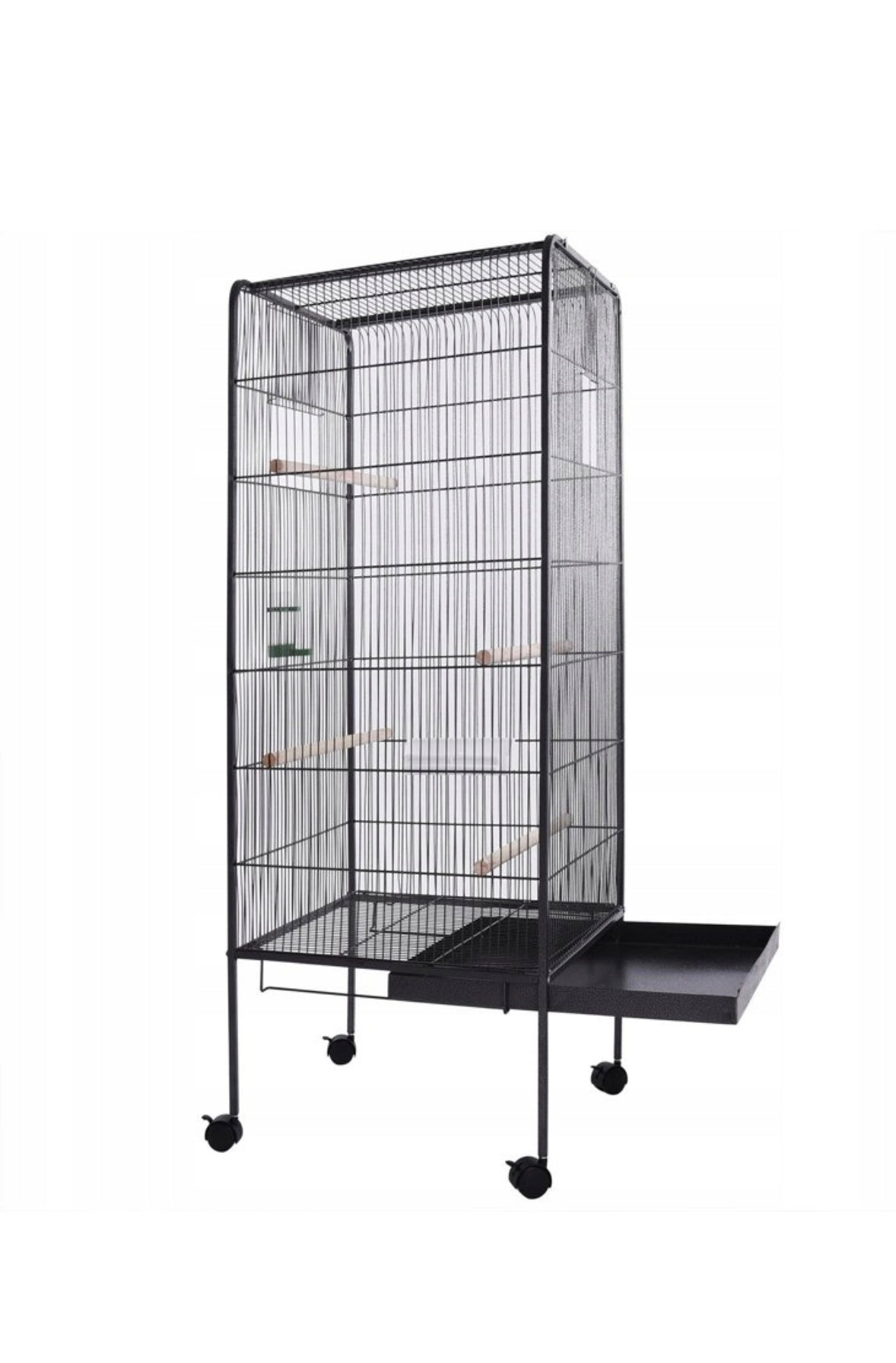 Aviary/cage 54 x 54 x 146 cm black
