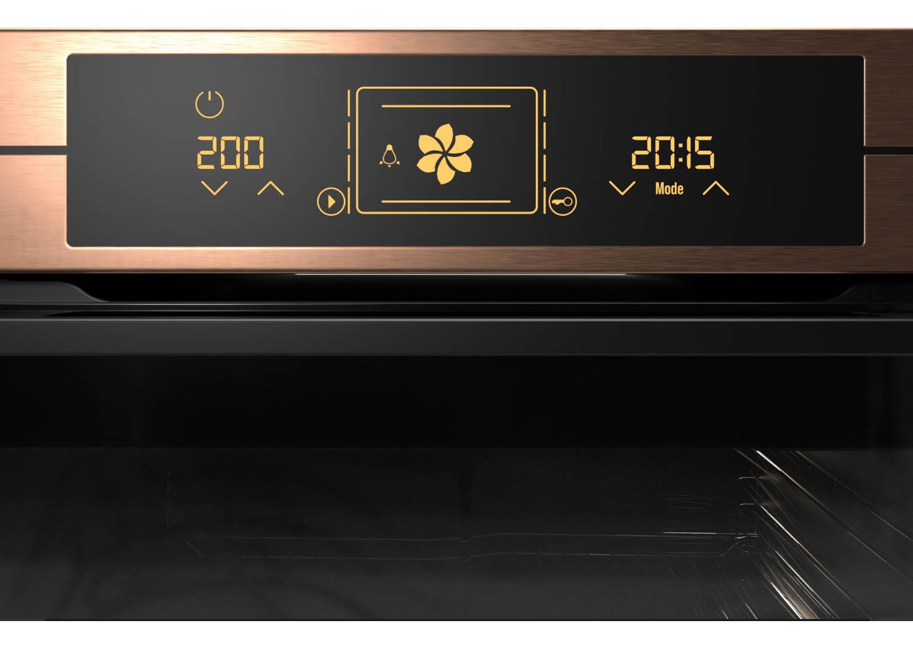 Built-in copper oven