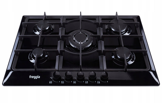Black gas hob