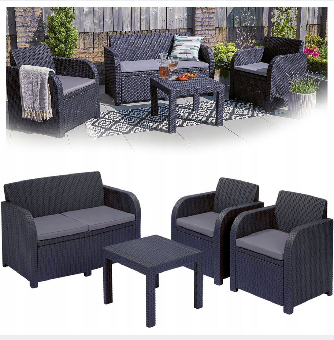 Garden furniture set