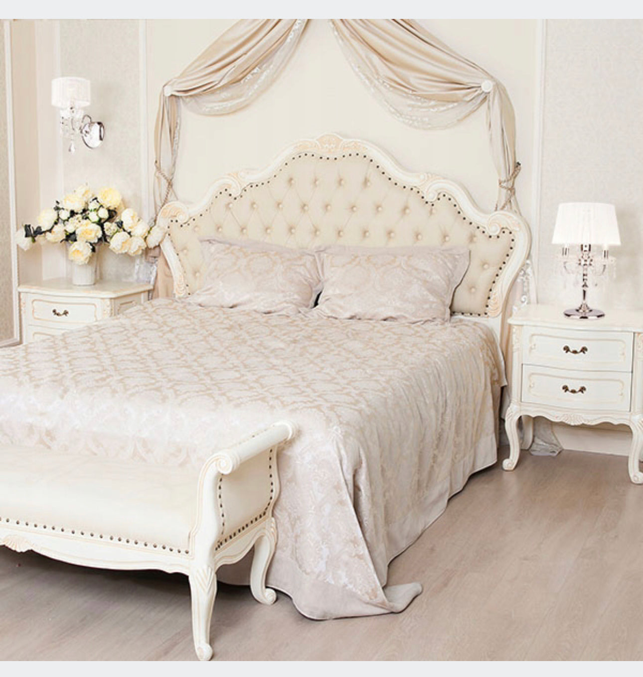 Table lamp  white, shades of yellow and gold,silver