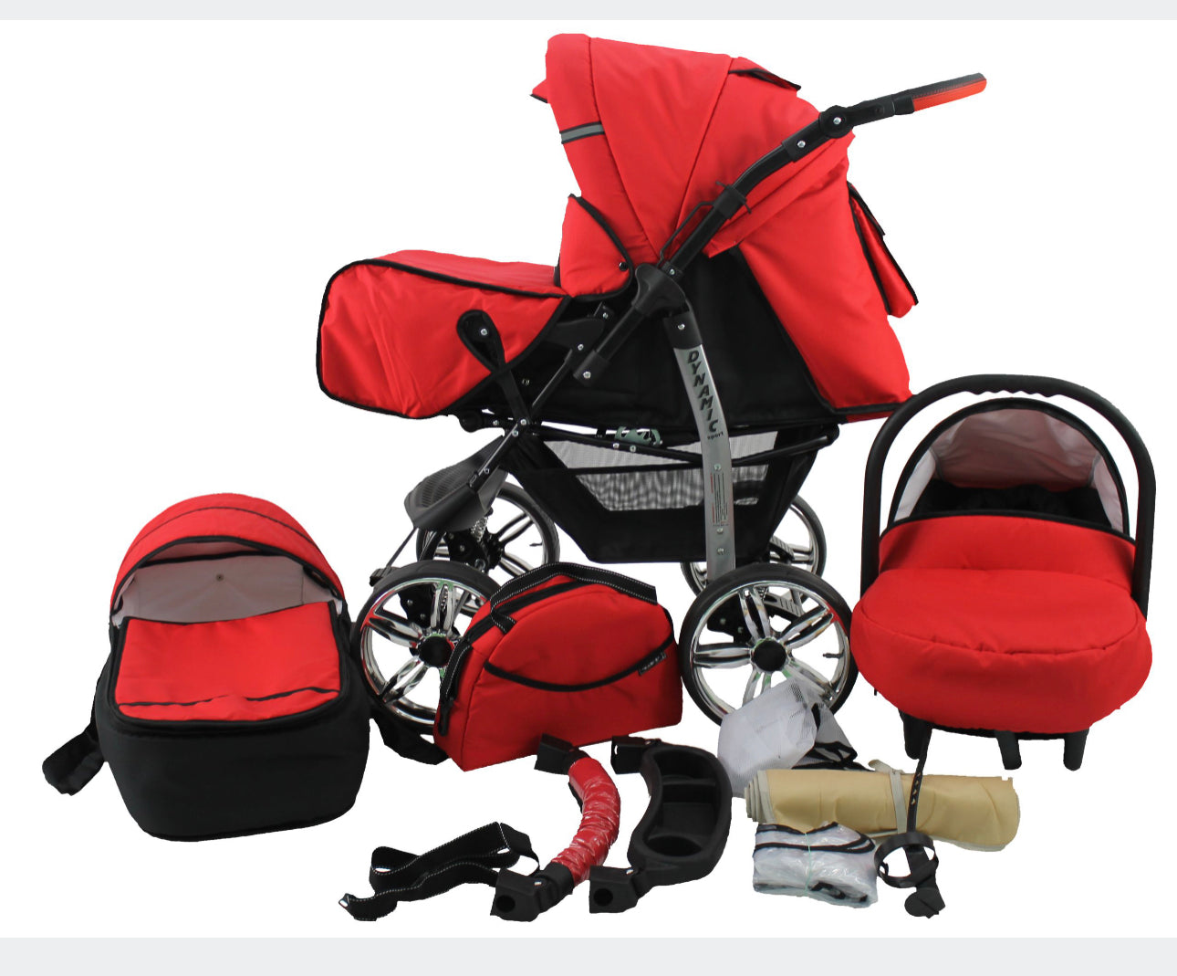 Baby stroller 3 in 1