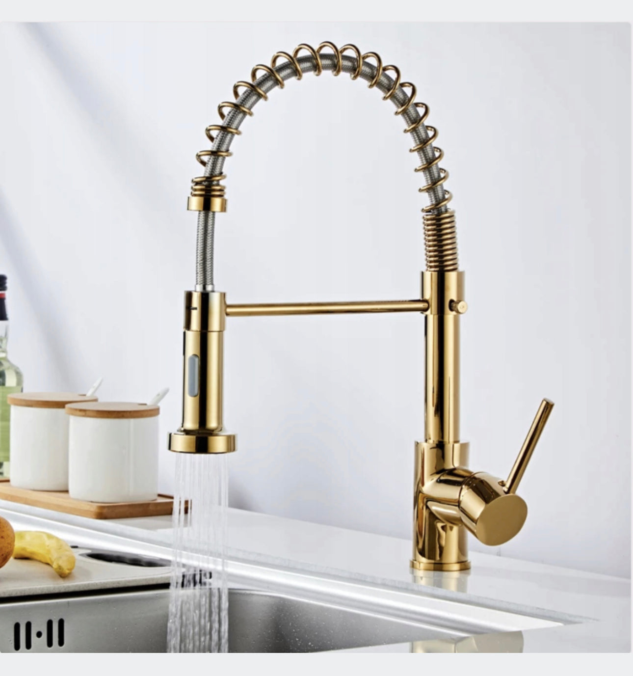 Gold Kitchen faucet