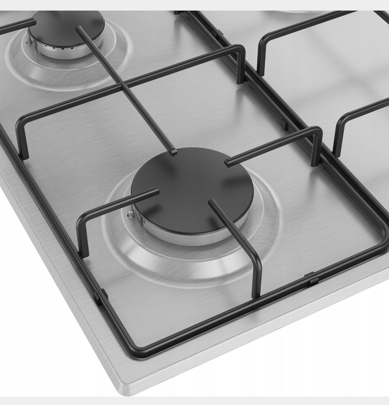 Beko INOX gas hob