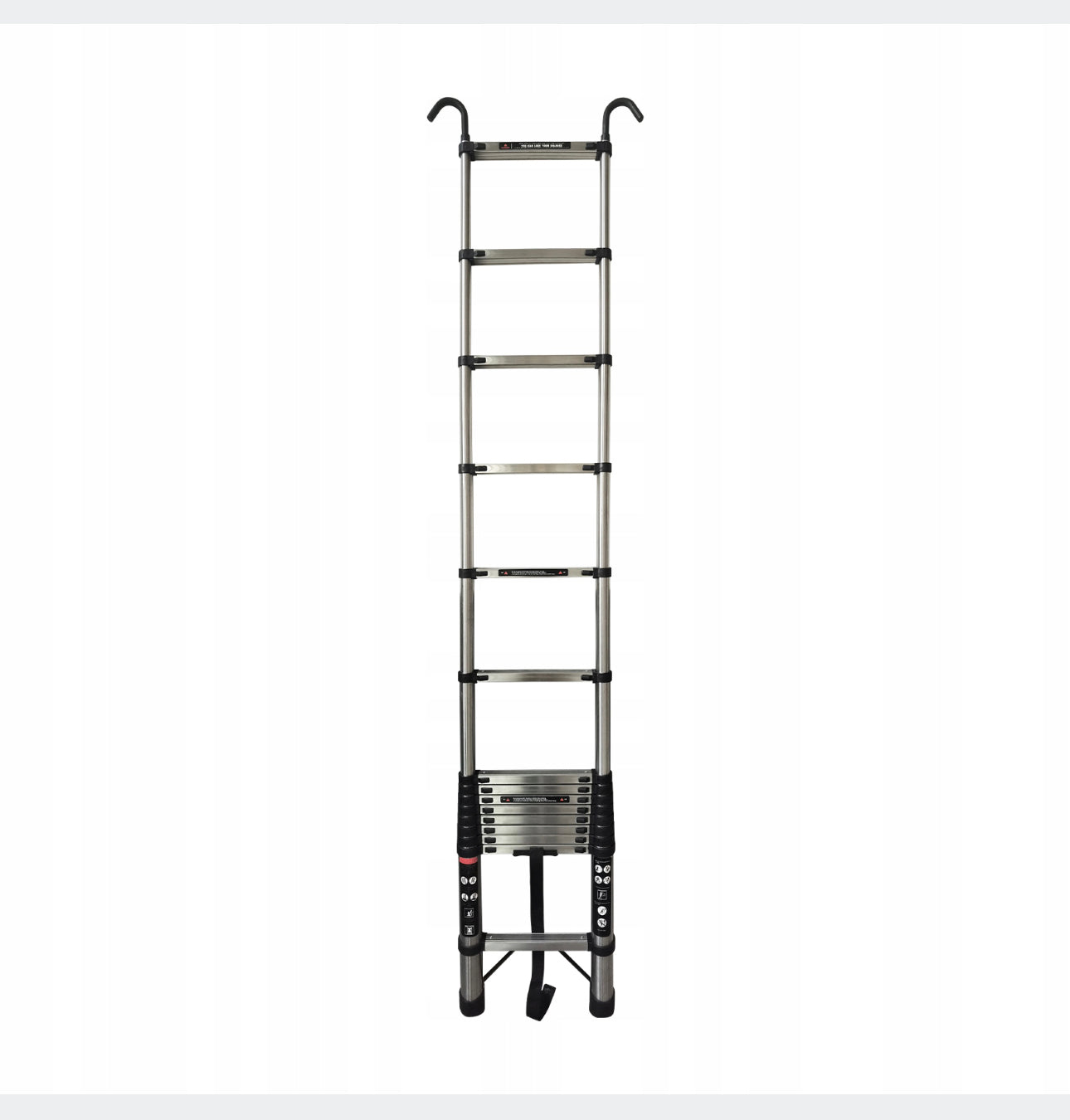 Folding Telescopic Ladder 4.4M 150kg with Hakiems