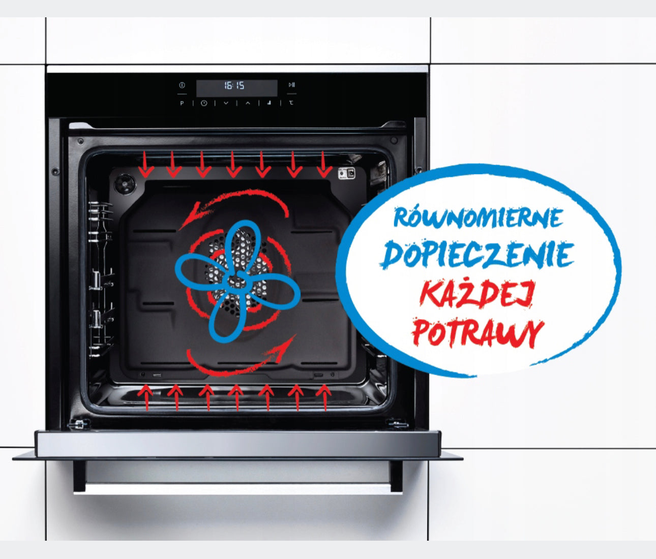 Built-in set BEKO oven gas hob