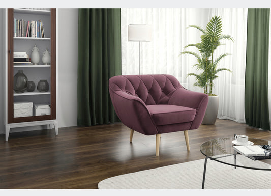 Armchair  powder pink