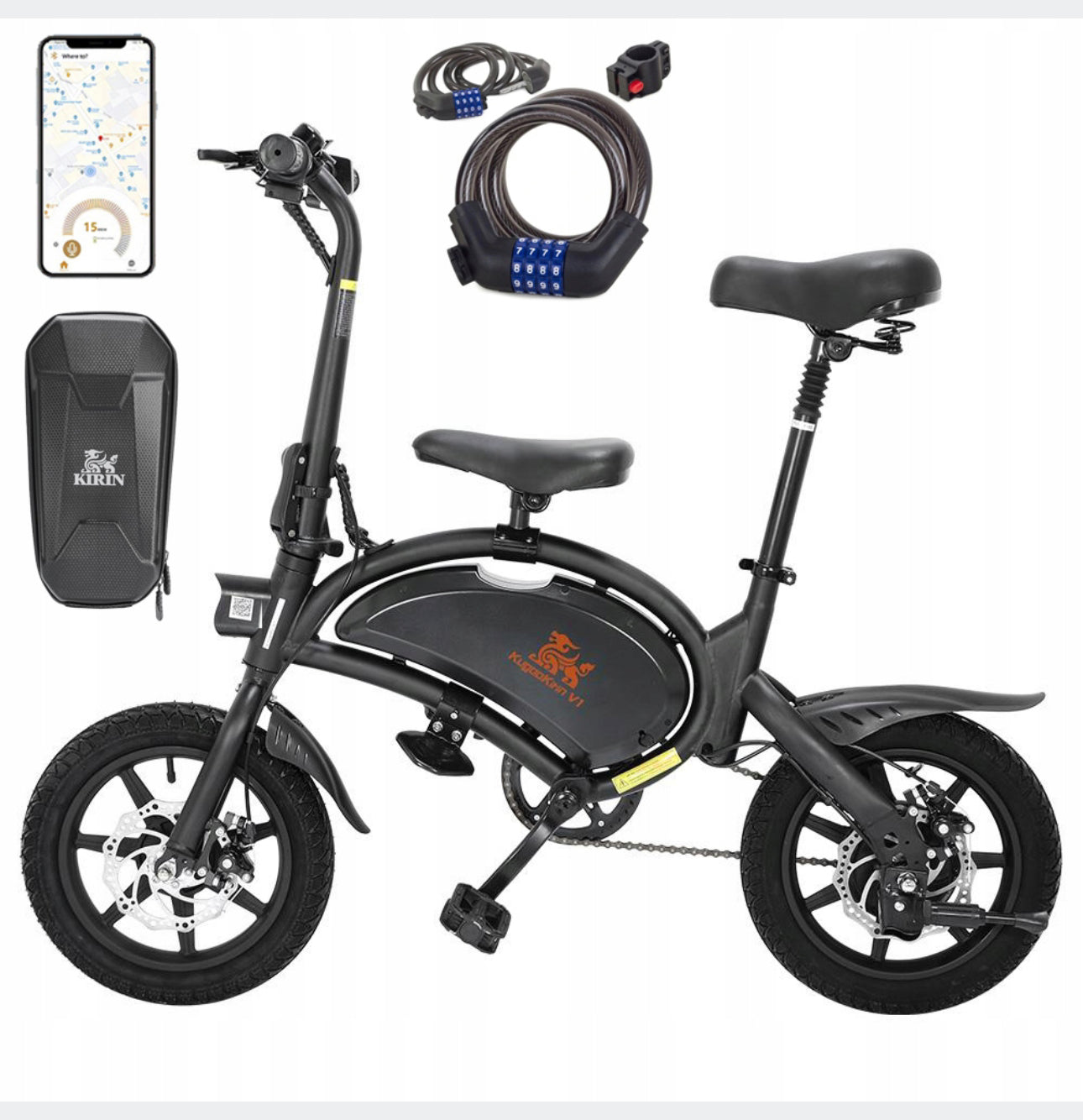 Parent Child FOLDING ELECTRIC BIKE