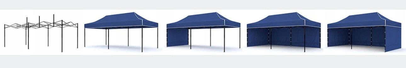 Gazebo 3 x 6 m Party Tent Outdoor Canopy