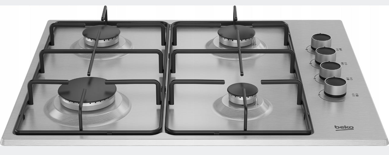 Beko INOX gas hob