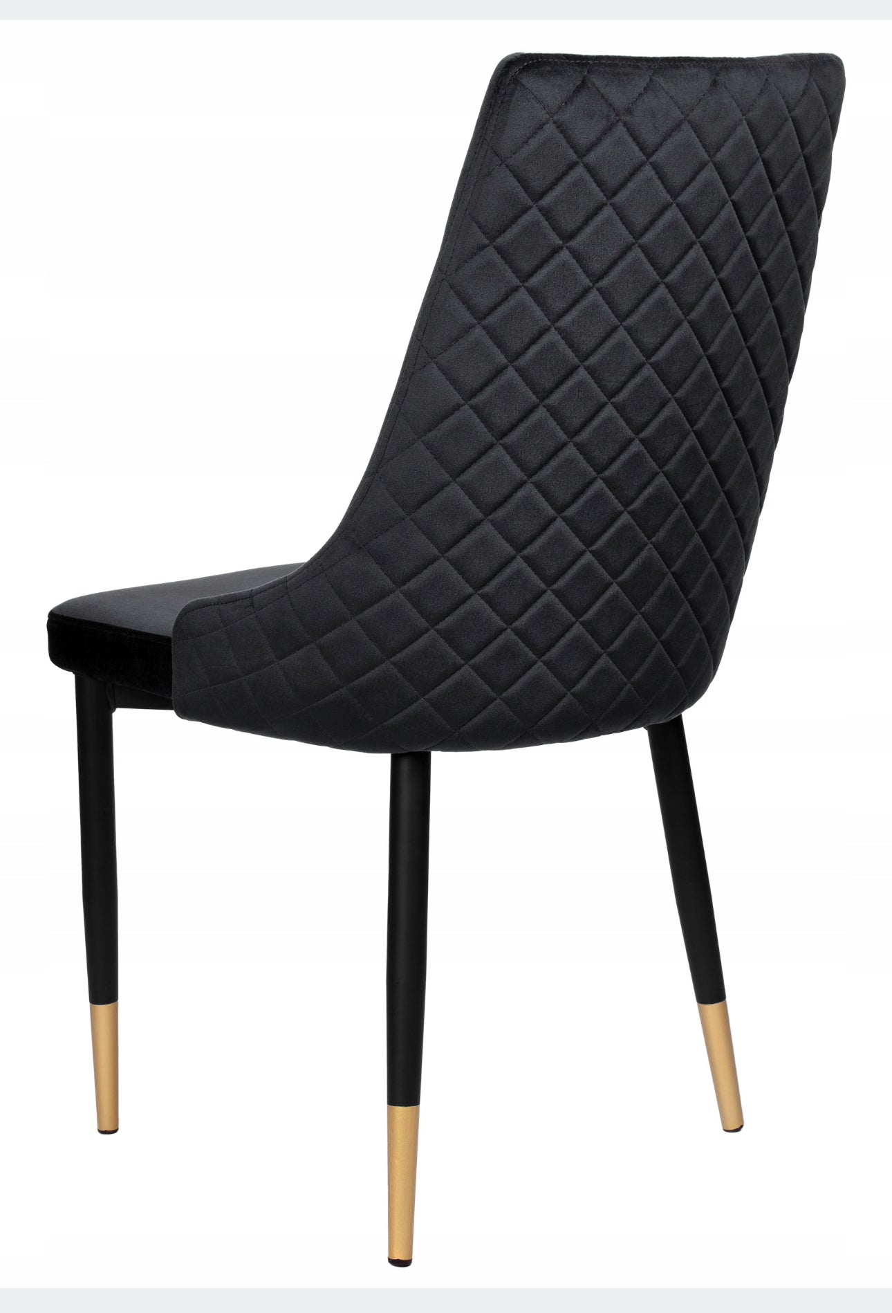 Set of 4 velvet chairs