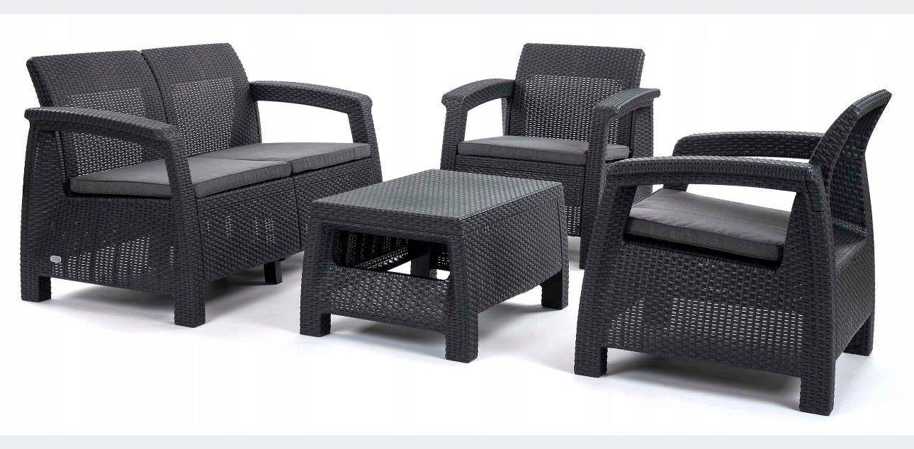 A set of garden furniture